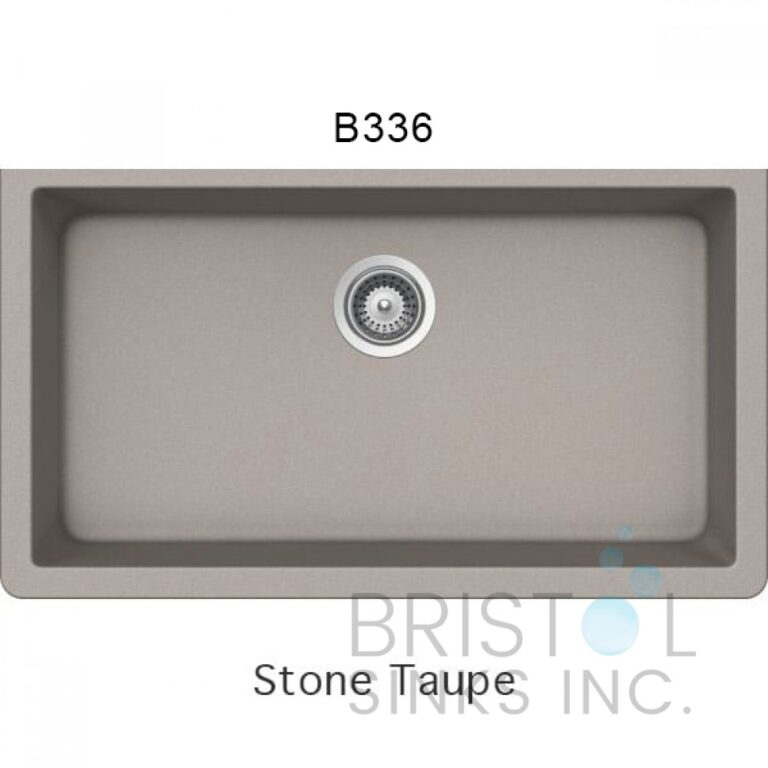 Évier de cuisine à cuve simple Virtuo Granite à montage sous plan – Image 7