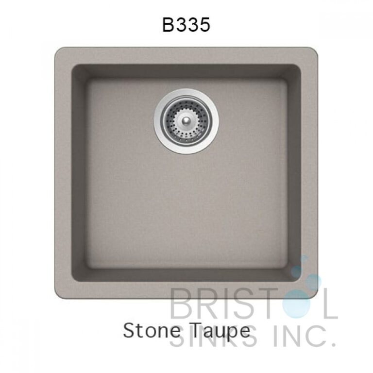 Évier de cuisine à cuve simple Virtuo Granite à montage sous plan
